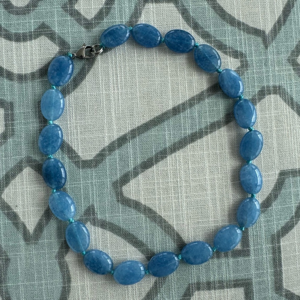 NWOT Tuckernuck Aquamarine Necklace